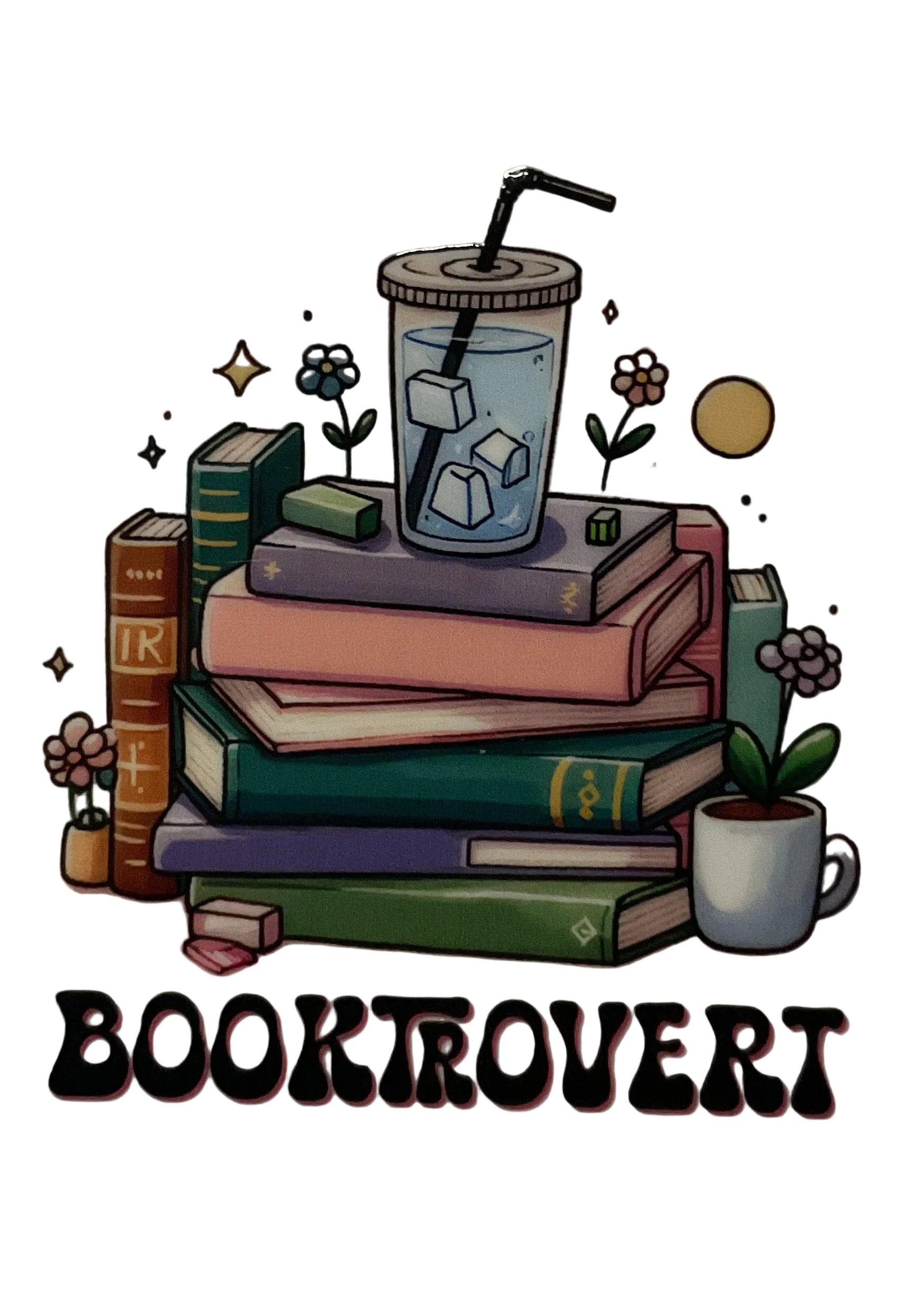 B24- Book Decal