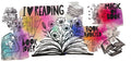 B13- Book Decal