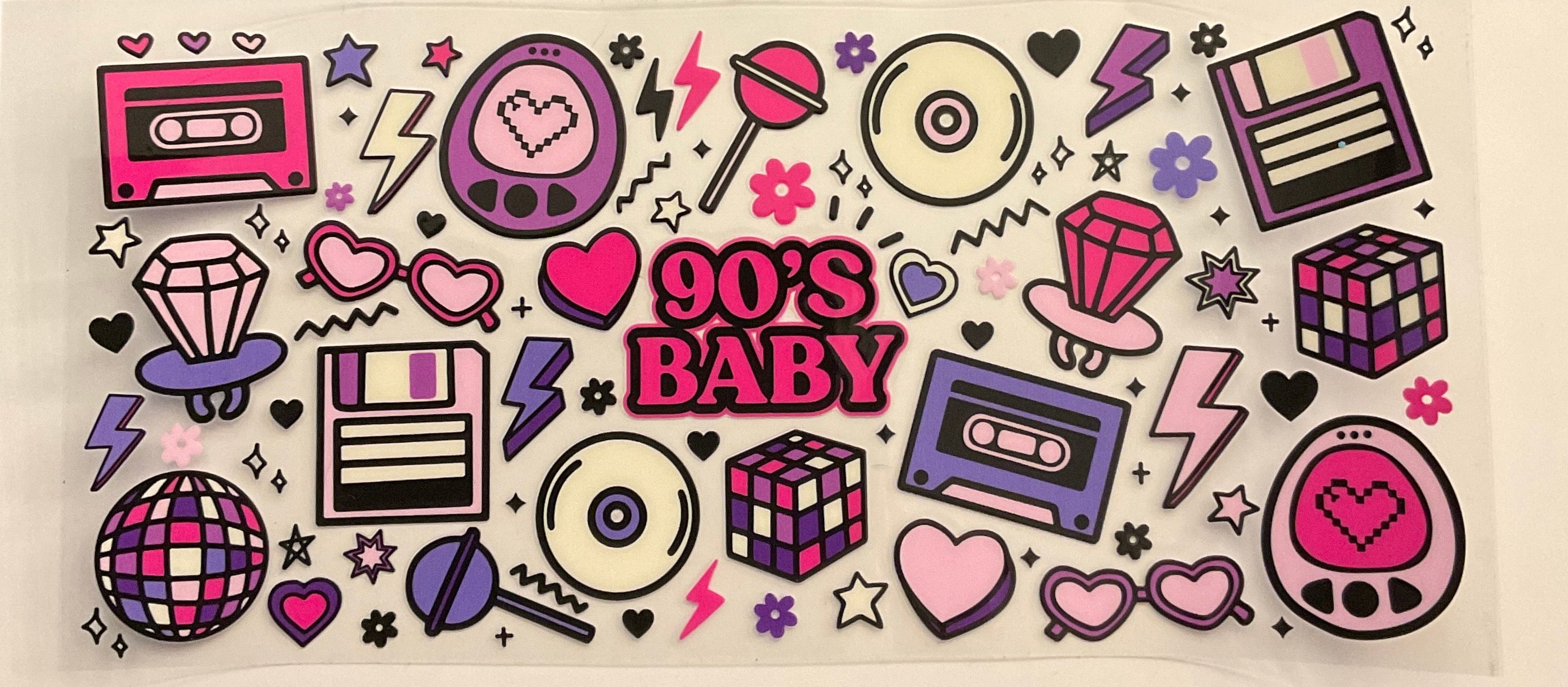 CC02 90s baby decal