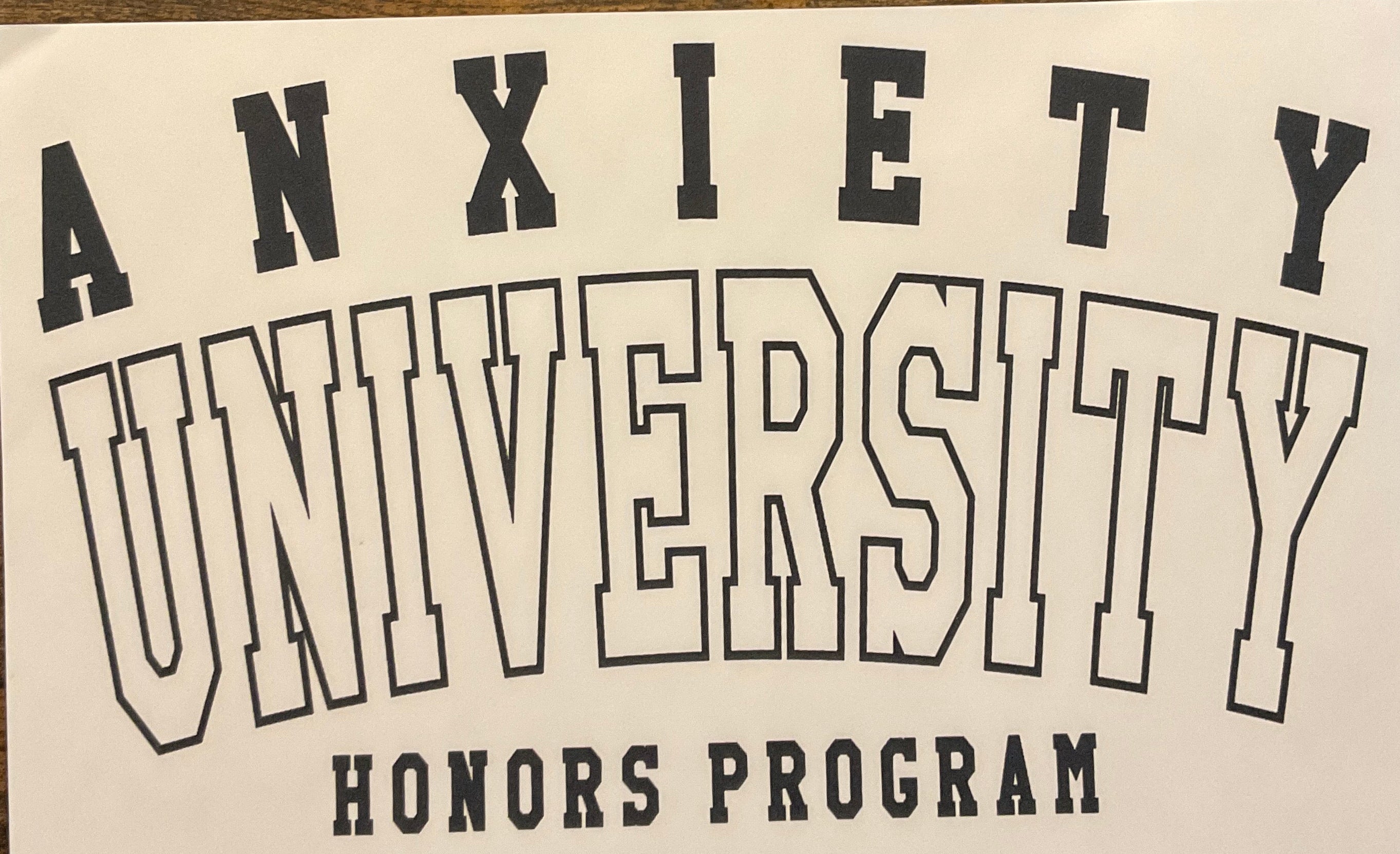 Anxiety University