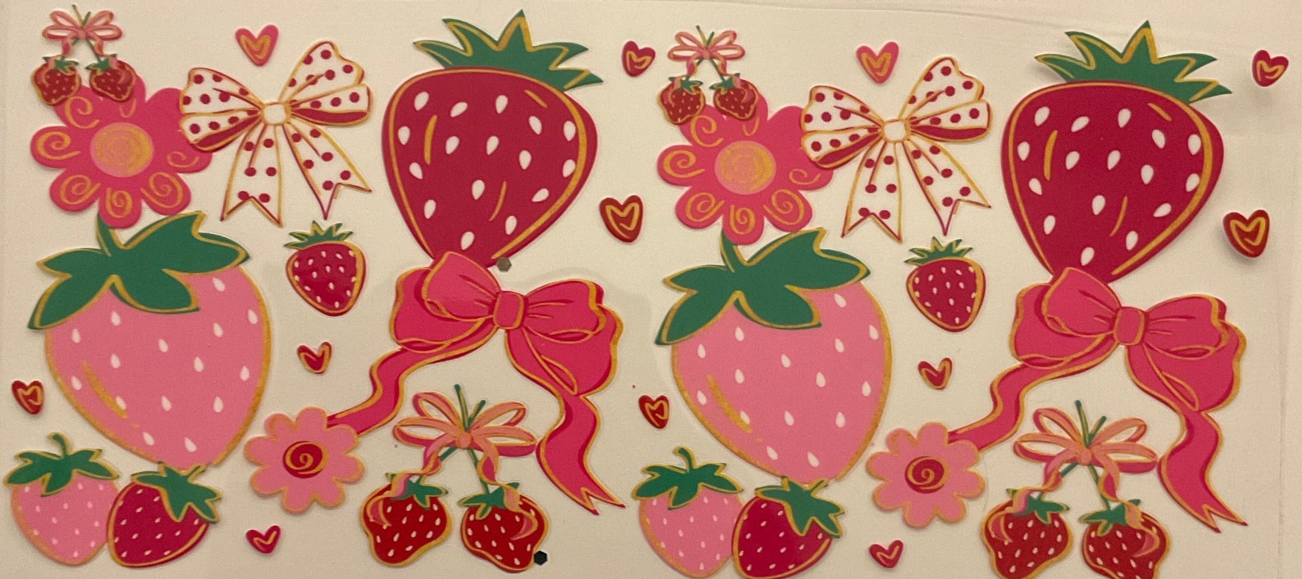 Strawberry & Bows