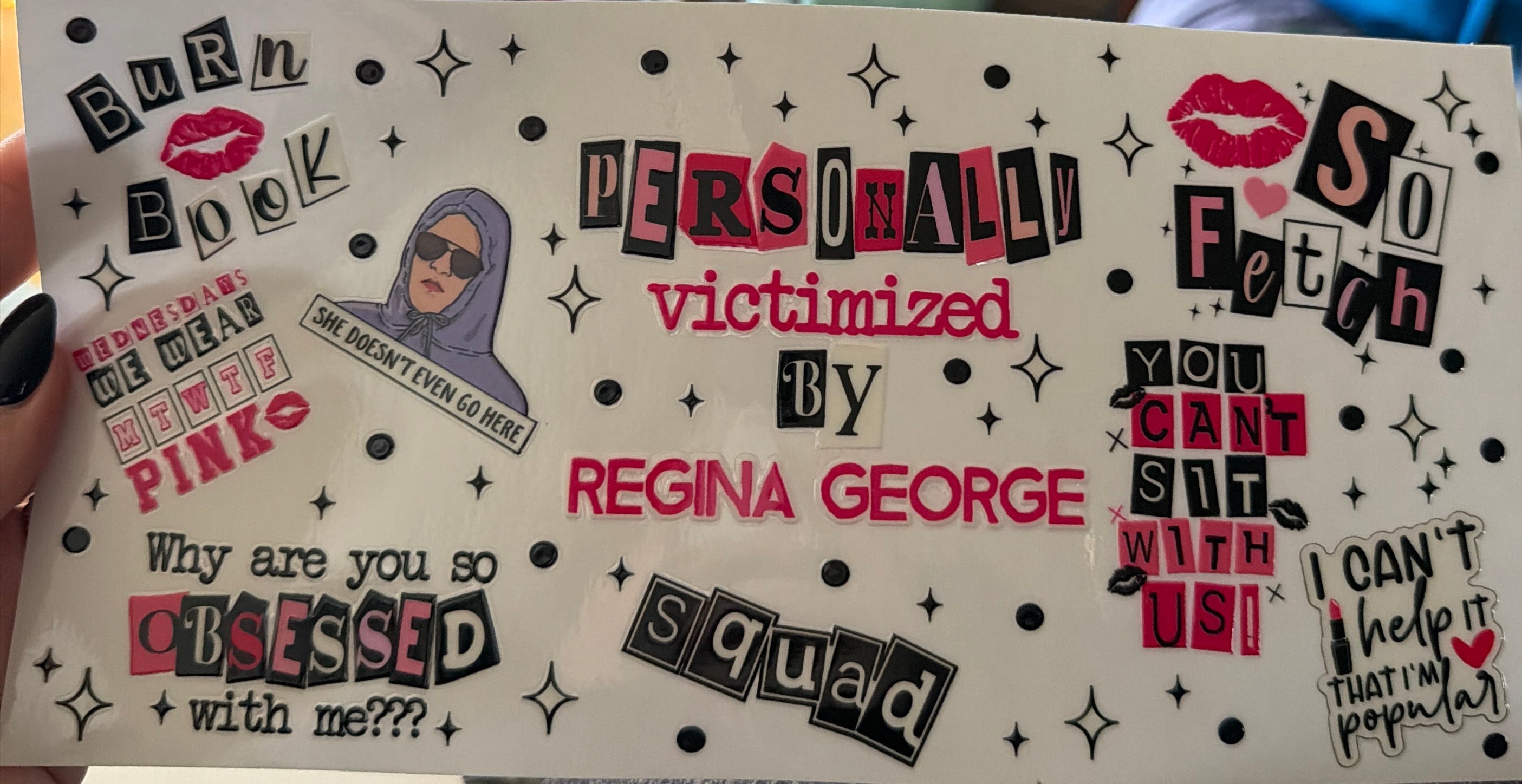 Cup Decal- Mean Girls