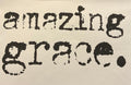 Amazing Grace