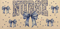 Nurse Blue Bow