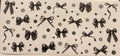 40 108-40oz B&W Bows & Flowers