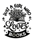 'B16- Bookish Decal