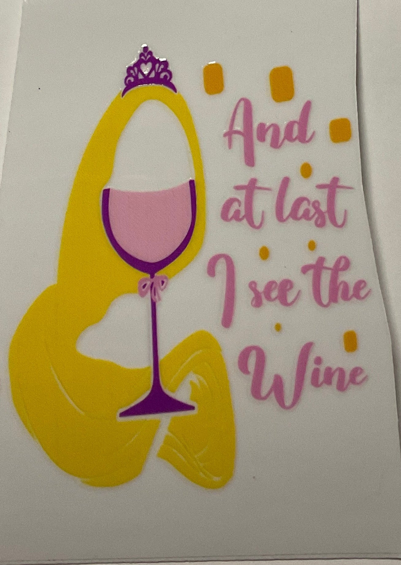 PW54- Princess Wine Decal