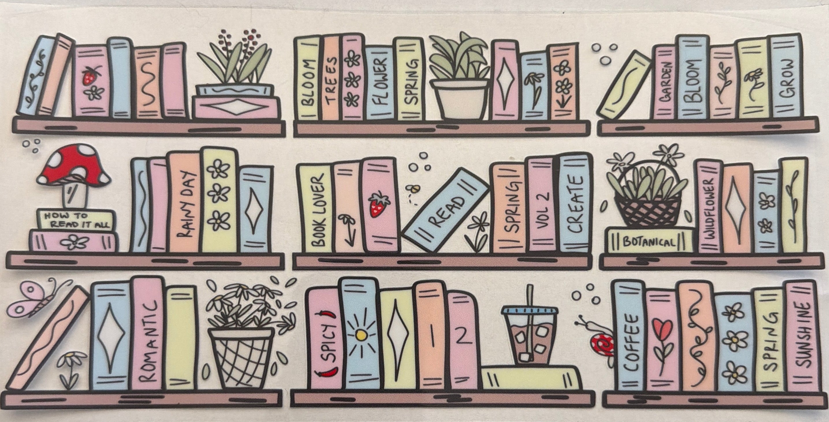 B1 Books Cup Decal