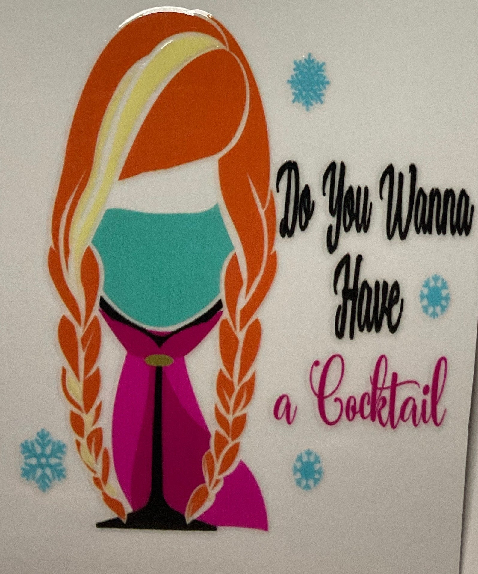PW63- Princess Wine Decal