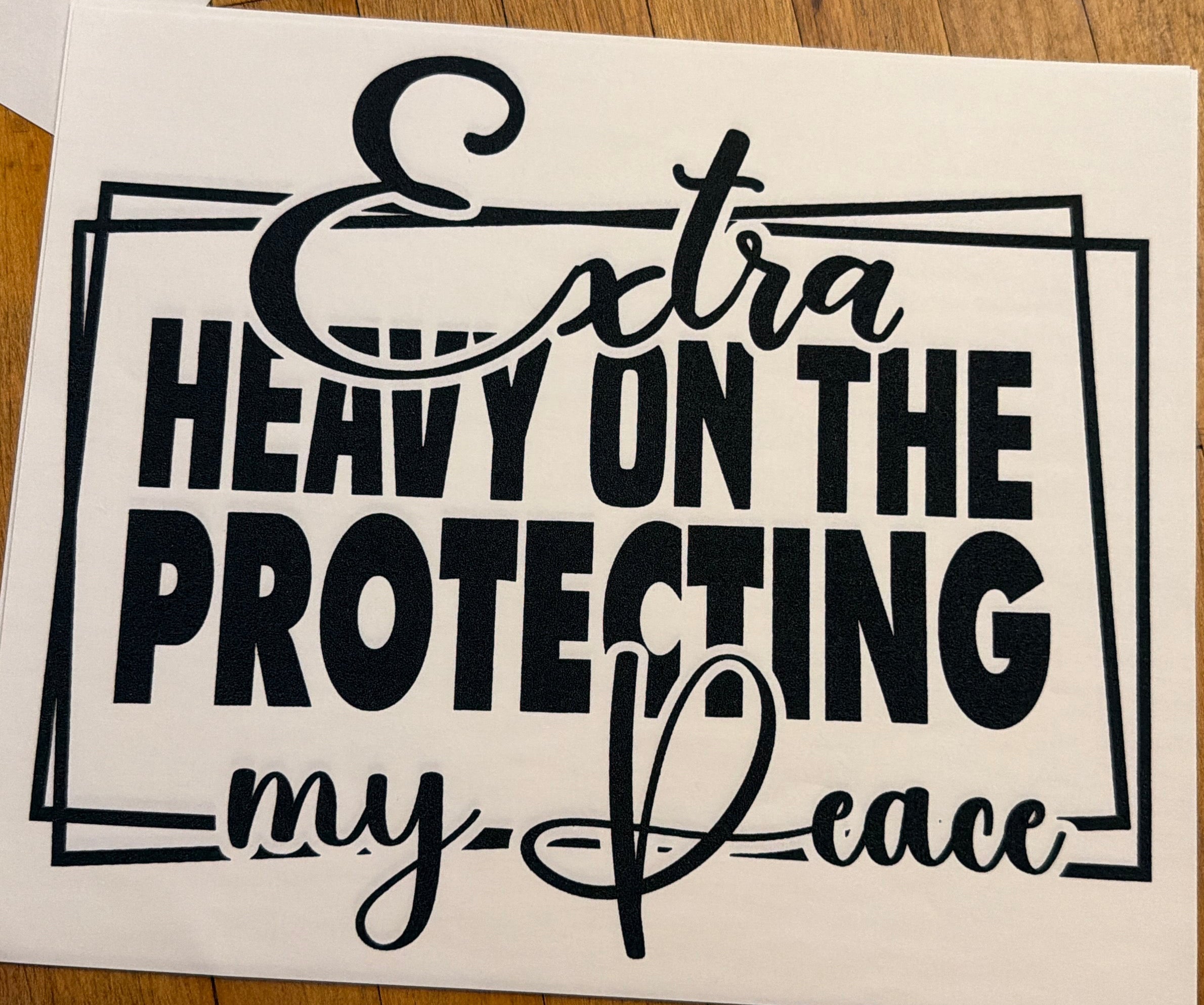 Peace Shirt Transfer