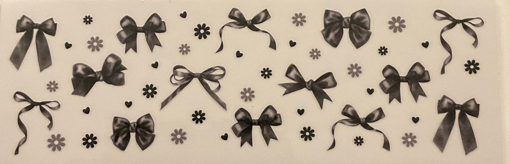 40 108-40oz B&W Bows & Flowers