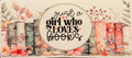 W01- Girl who loves books
