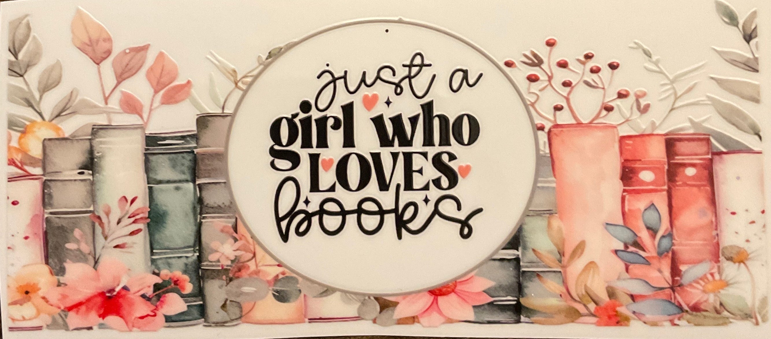 W01- Girl who loves books