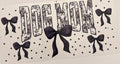 Dog Mom Black Bows