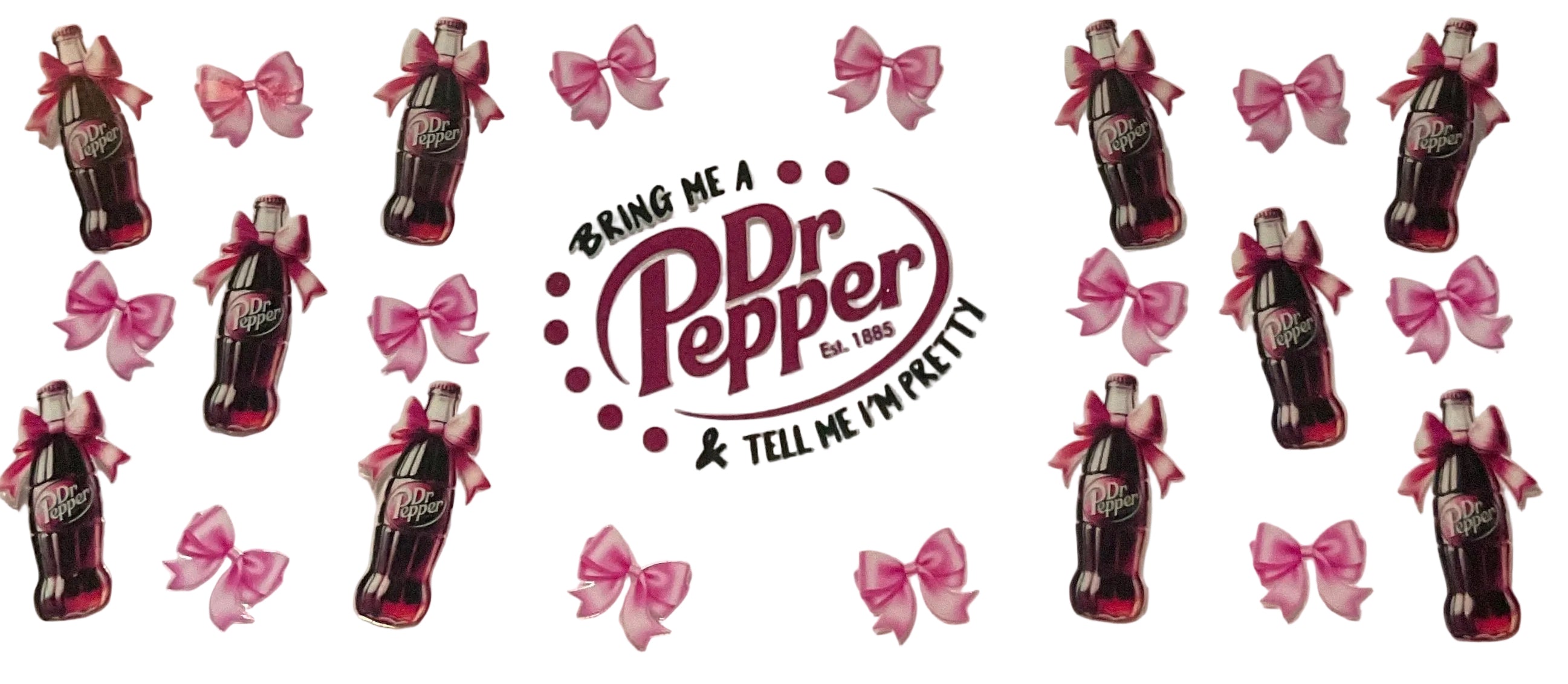 D51- Drink Decal- Dr. Pepper
