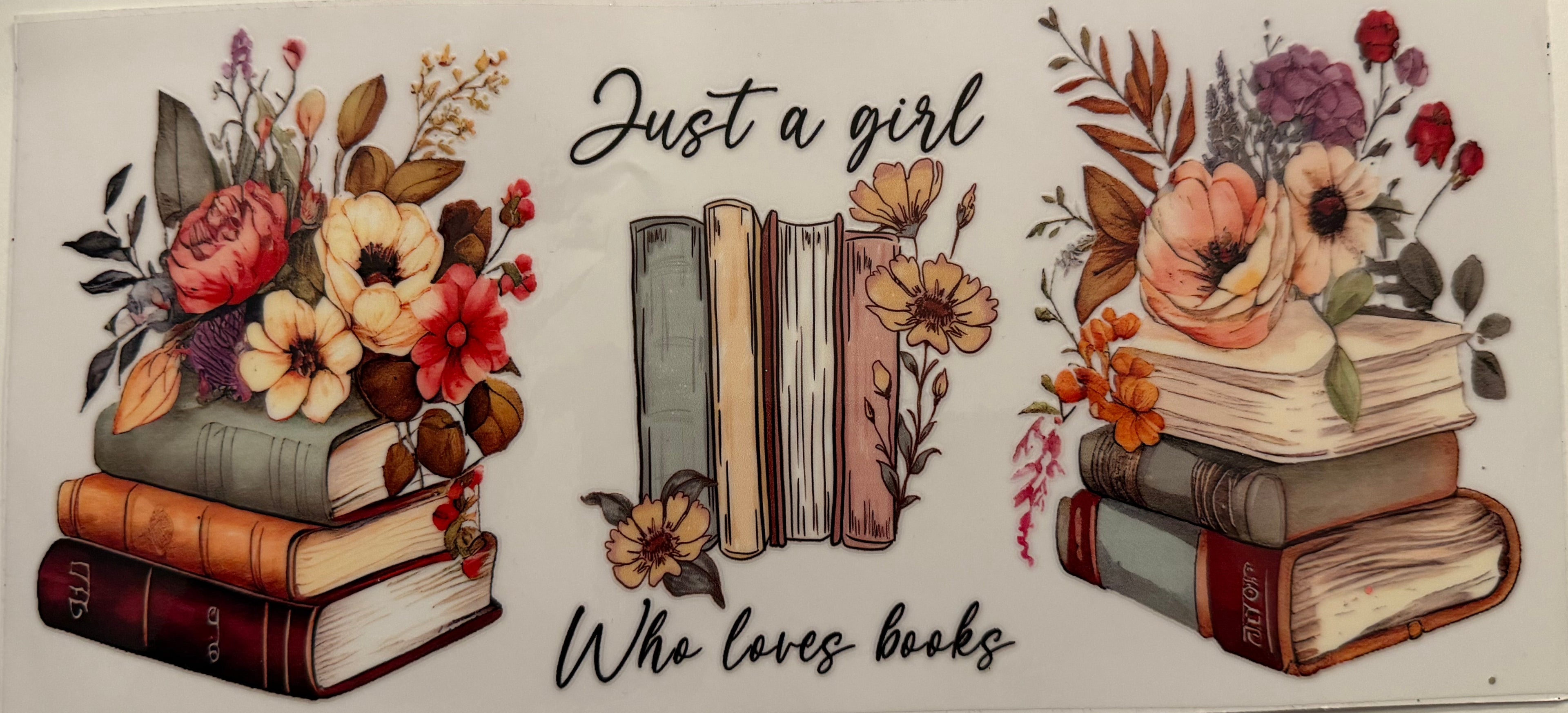 B4- Book Decal