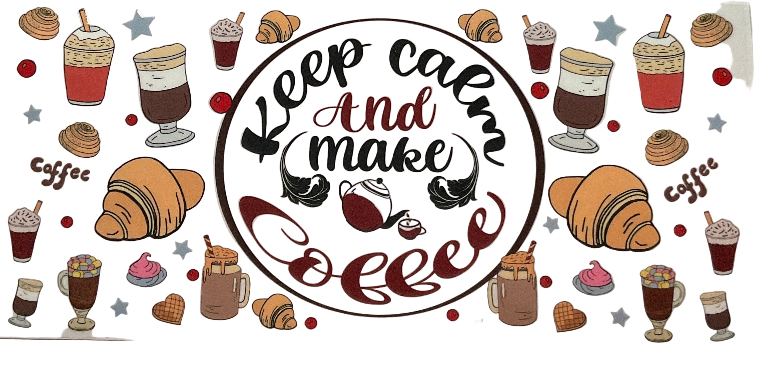 C40- Coffee Decal