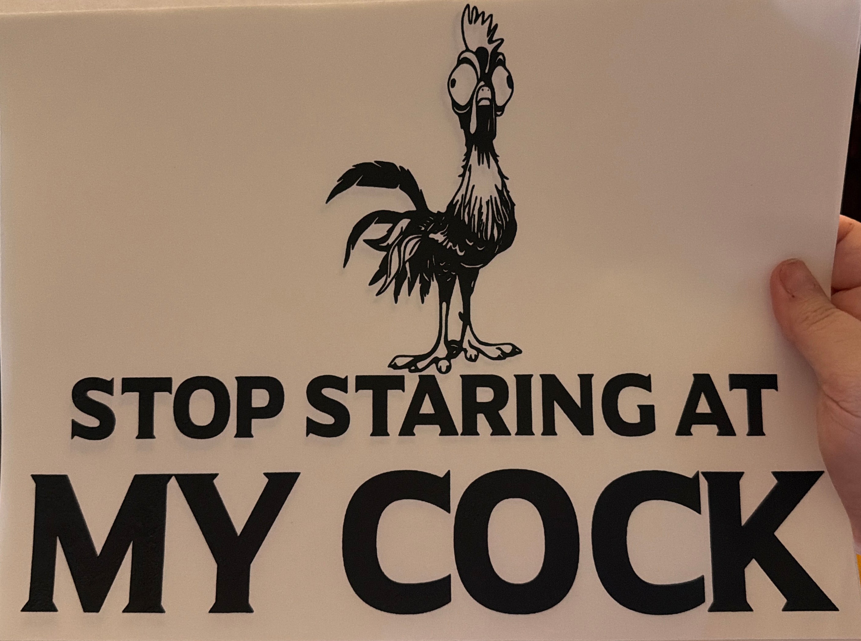 Stop Staring Transfer