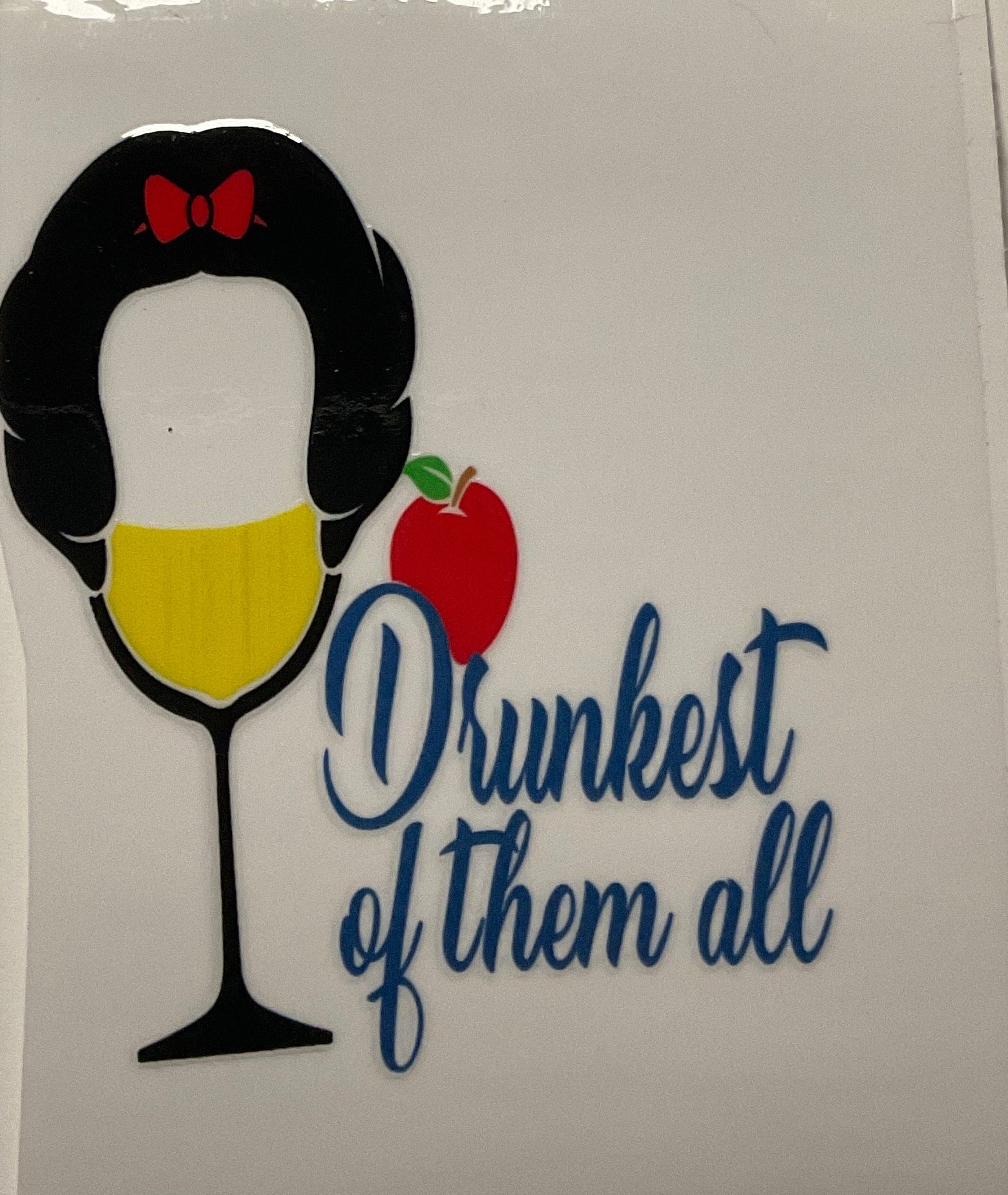 PW55- Princess Wine Decal