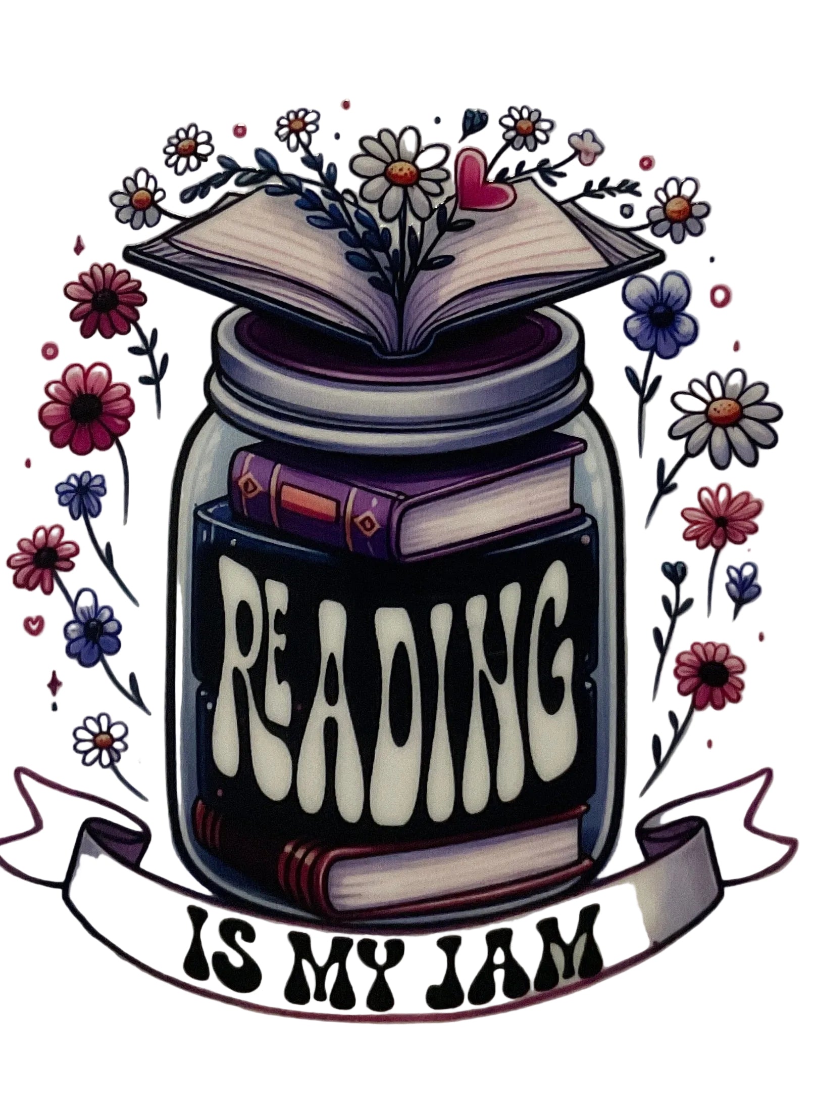 B23- Book Decal