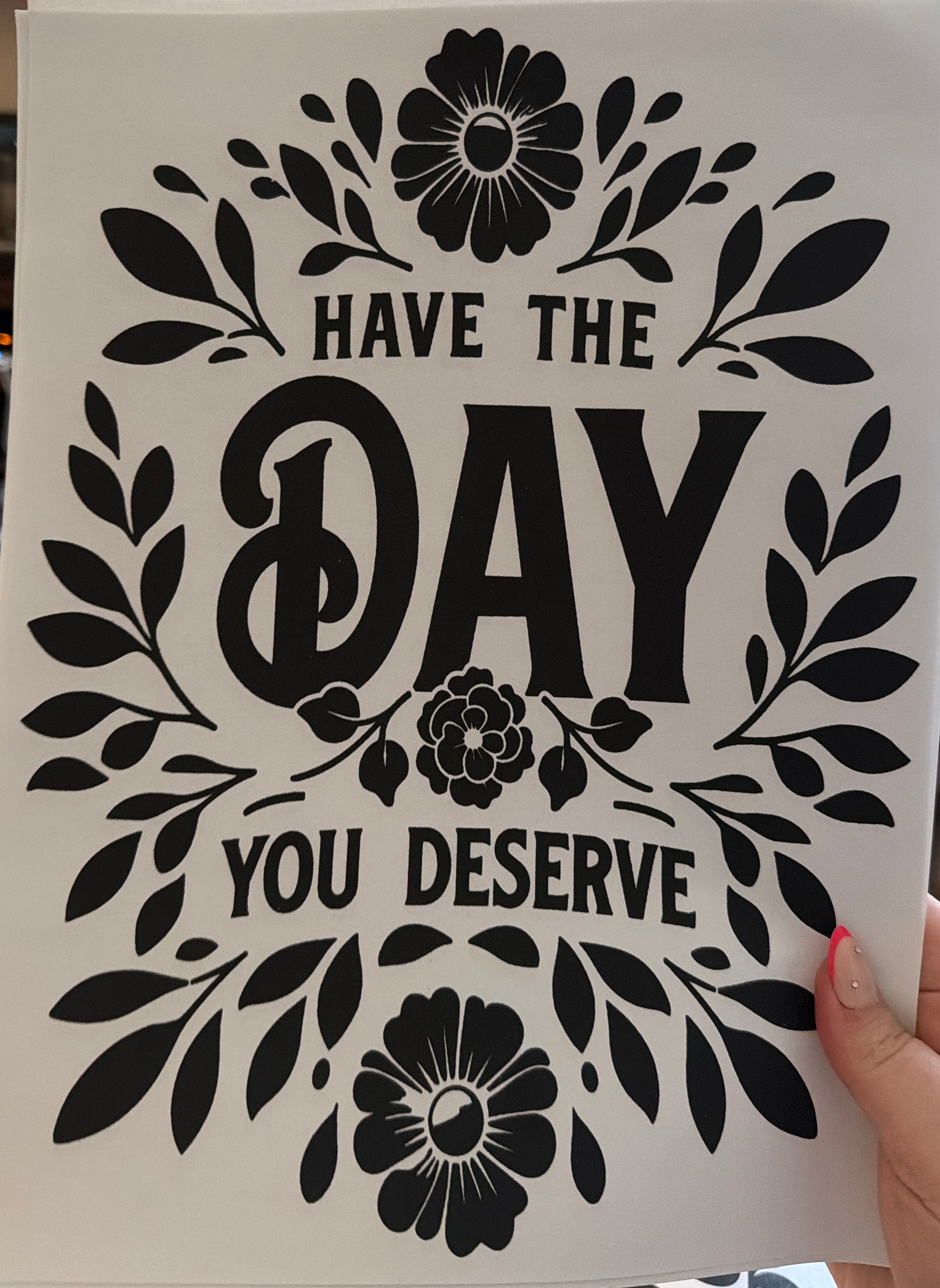 Have the day Shirt Transfer