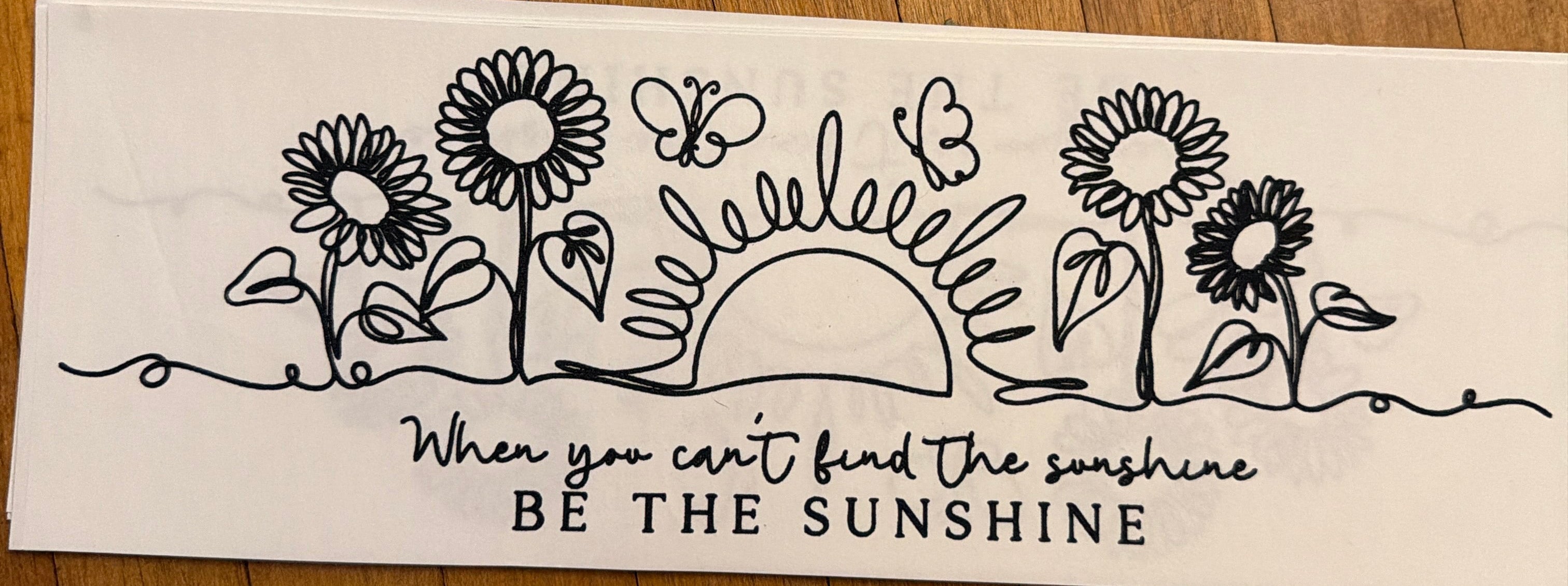 Sunshine Shirt Transfer