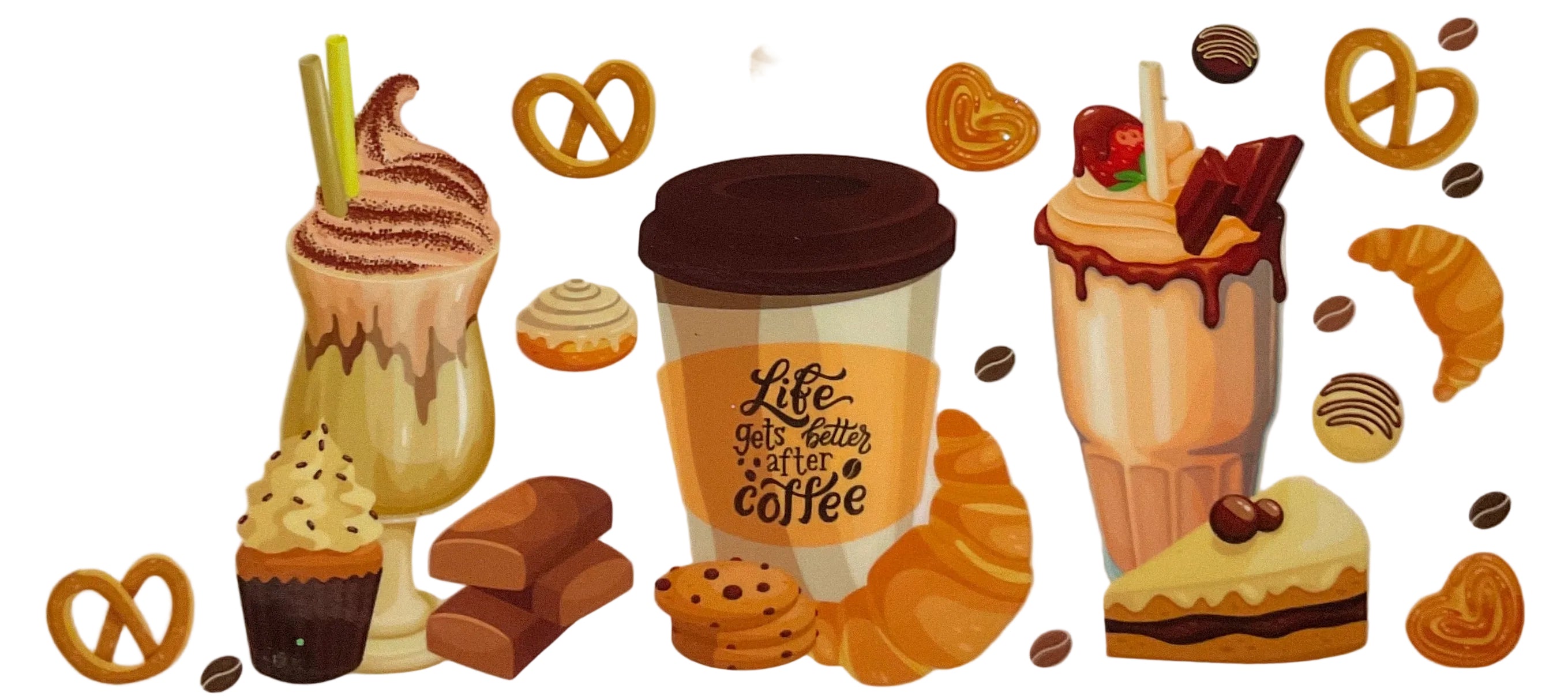 C38- Coffee Decal