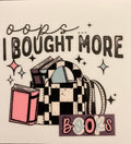 W25- ops I Bought More Books