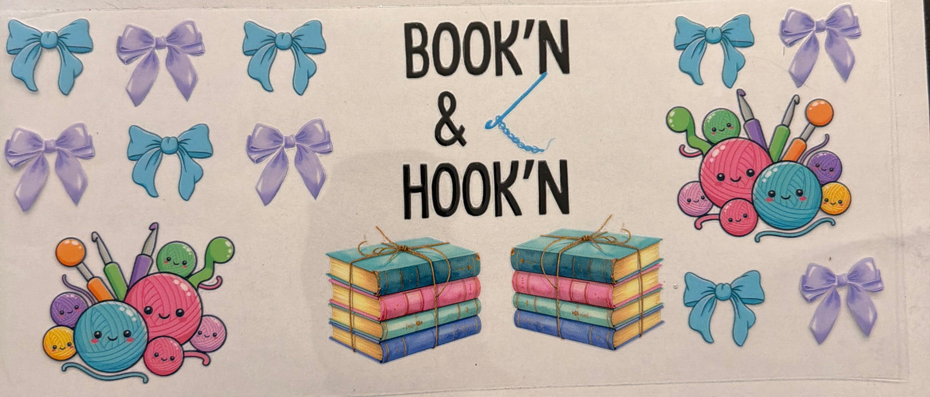 C1 Book’n & Hook’n Cup Decal