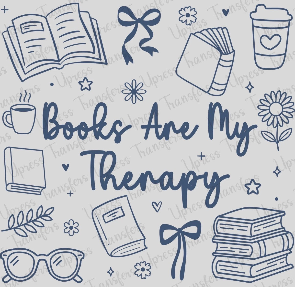 Books are my therapy
