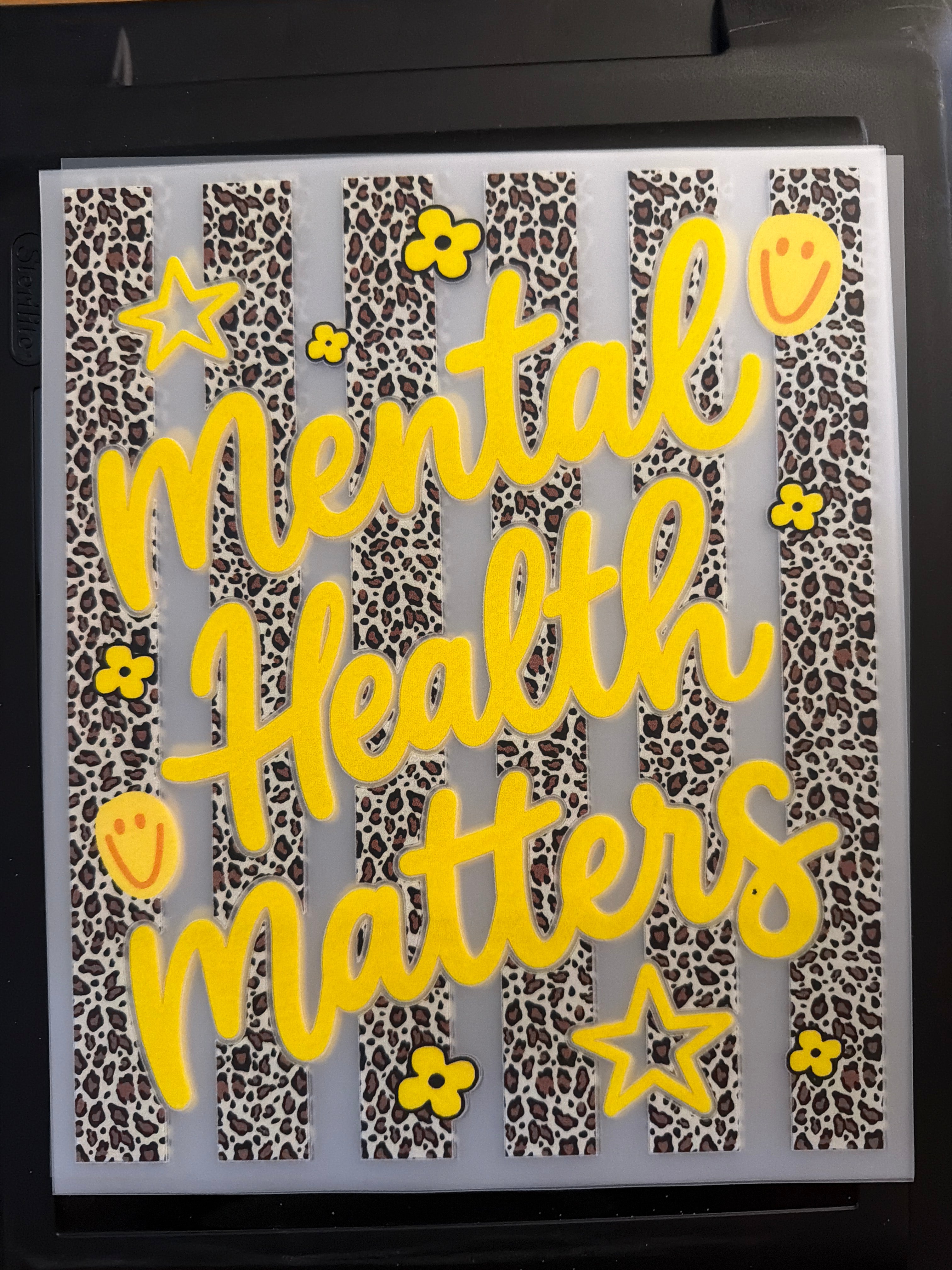Mental Health Matters Shirt Transfer