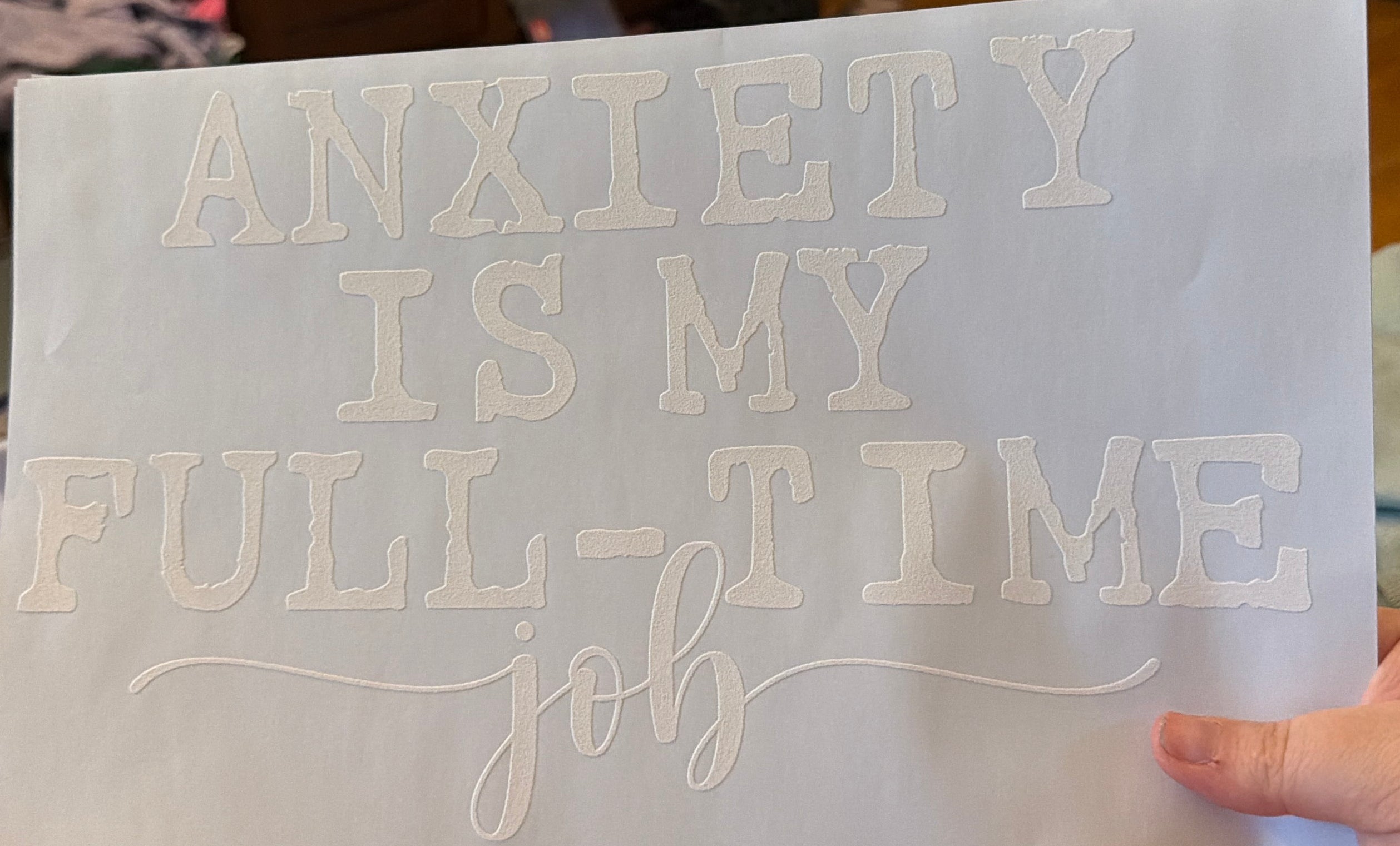 Anxiety Transfer