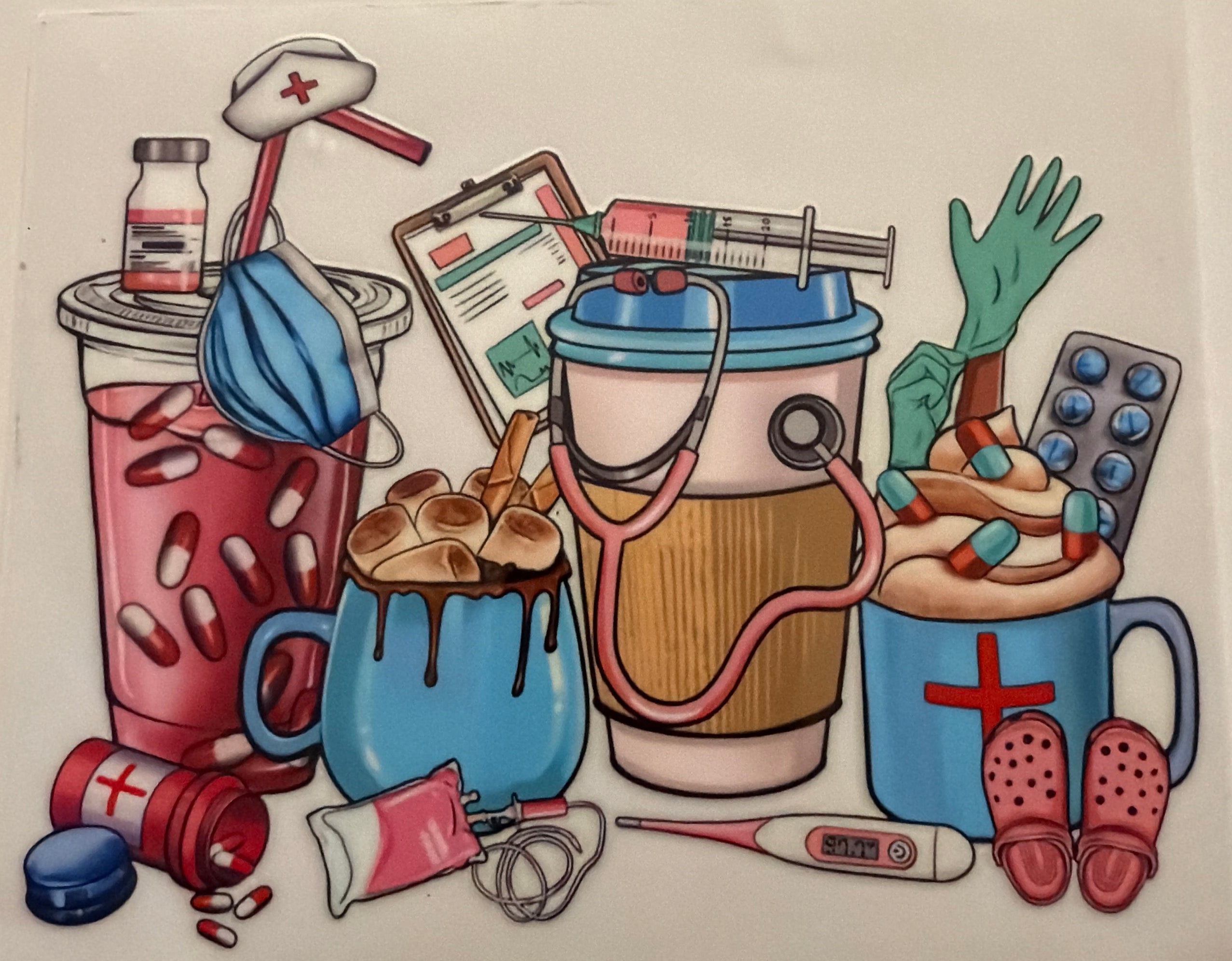 N258- Nurse & Coffee