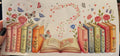 Cup Decal-Flowers & Books