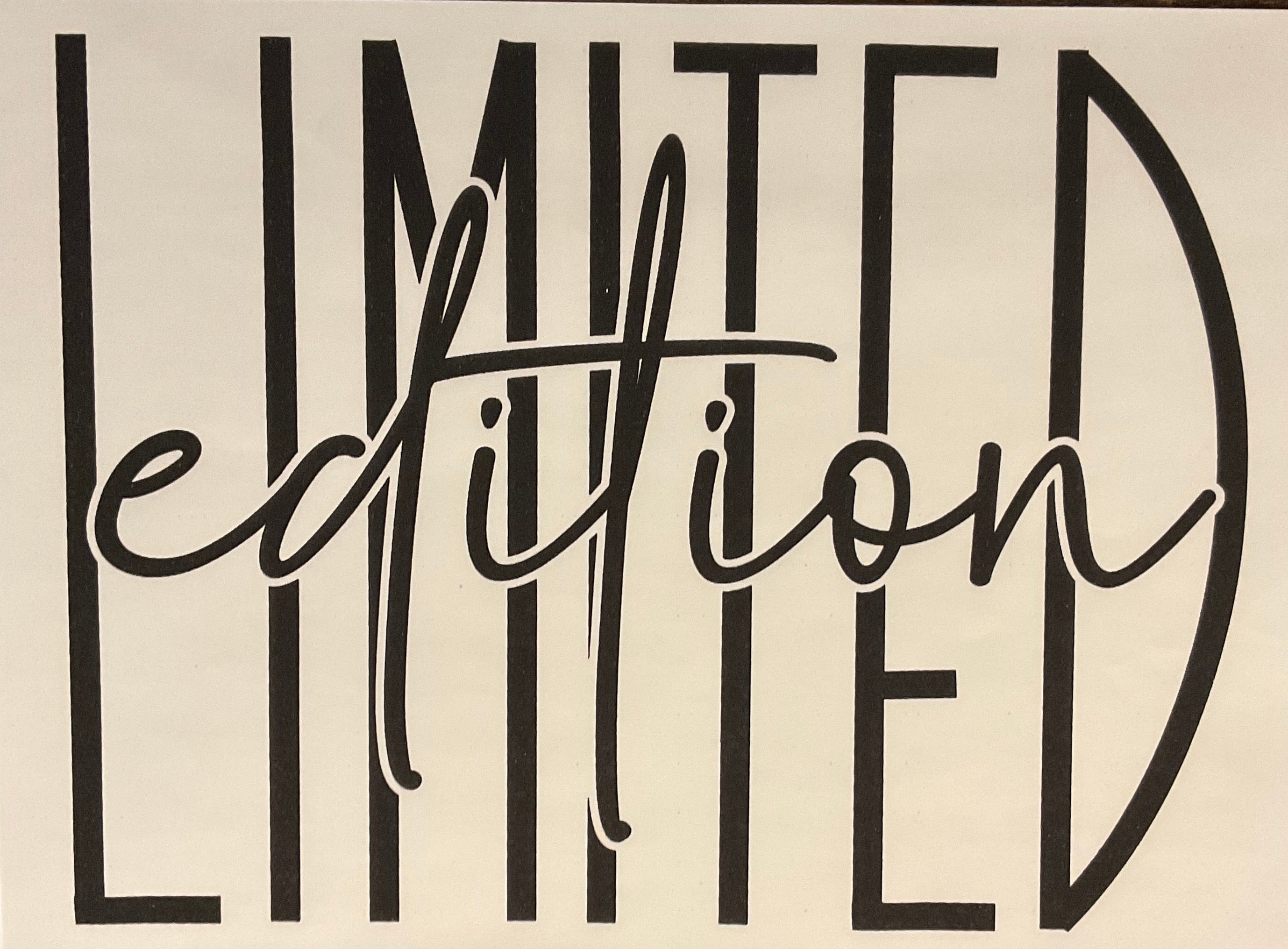 Limited Edition