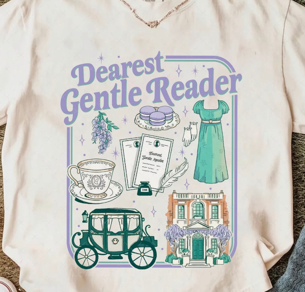 Tshirt Transfer Dearest Gentle Reader