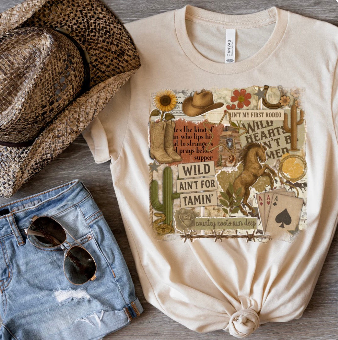 Tshirt Transfer- Western