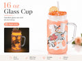 Glow in the Dark 16 oz Acrylic with handle