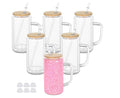 16 oz glass handle cups
