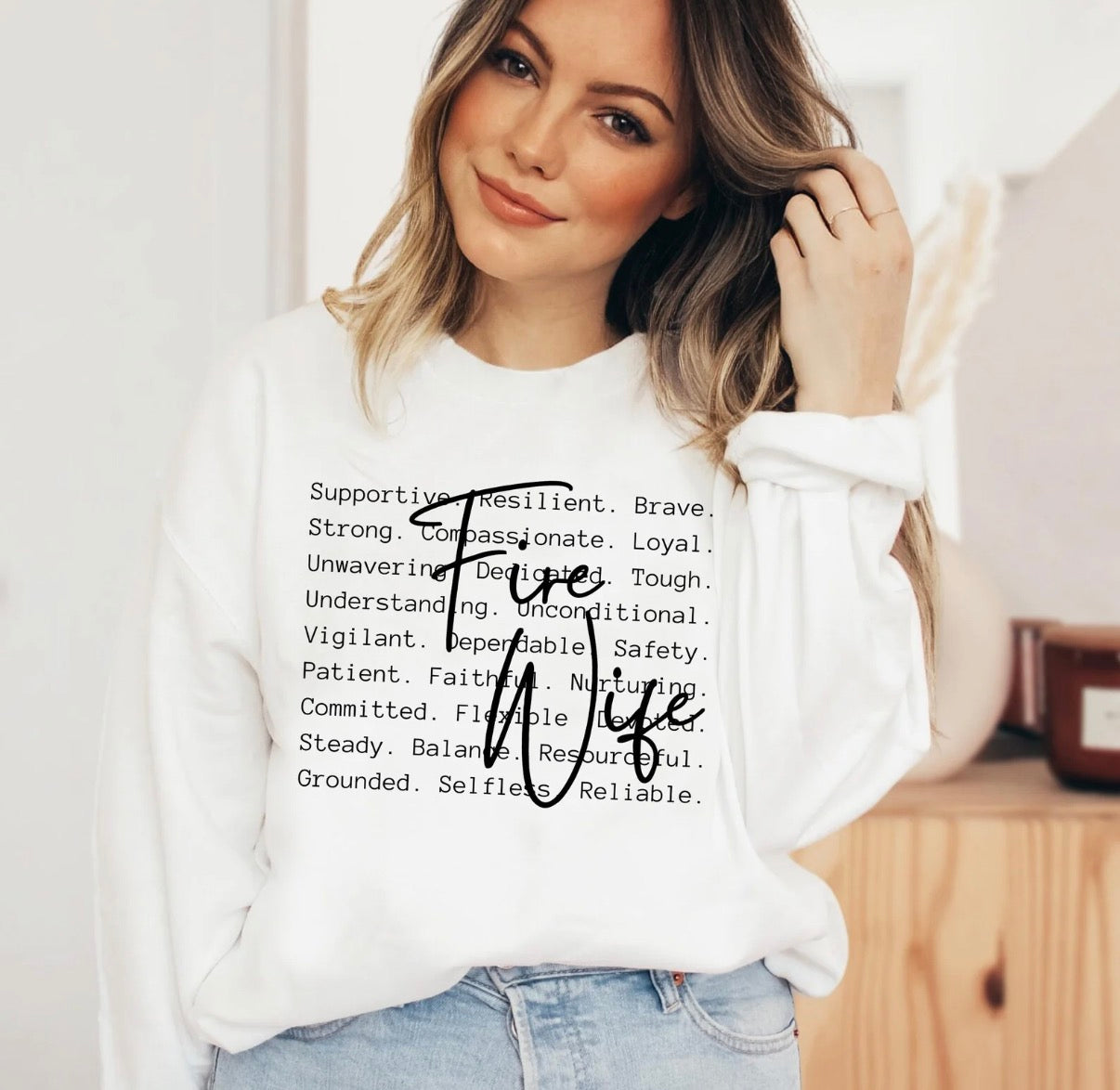 Tshirt Transfer-Fire Wife