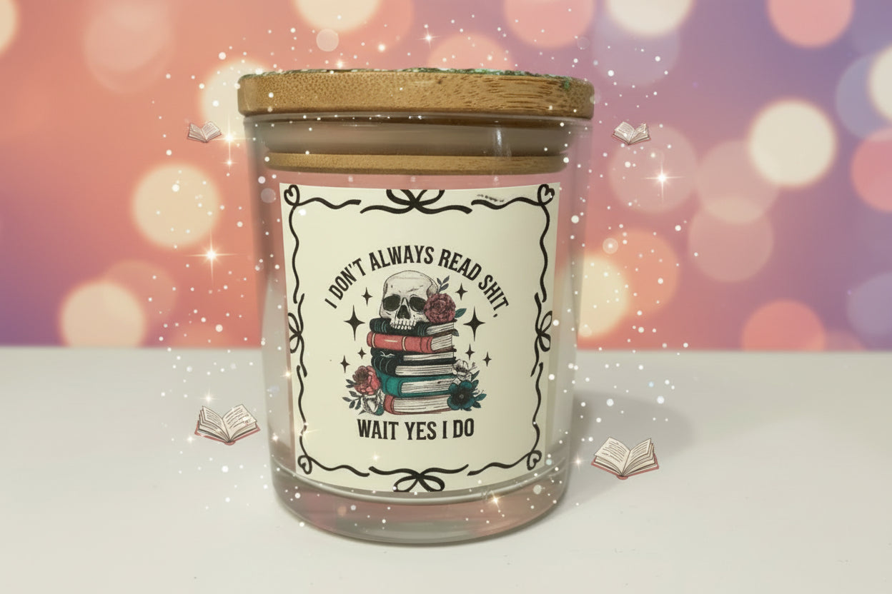 Custom Glass TBR Jar