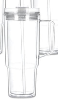 40 oz Acrylic Clear Cup With Handle