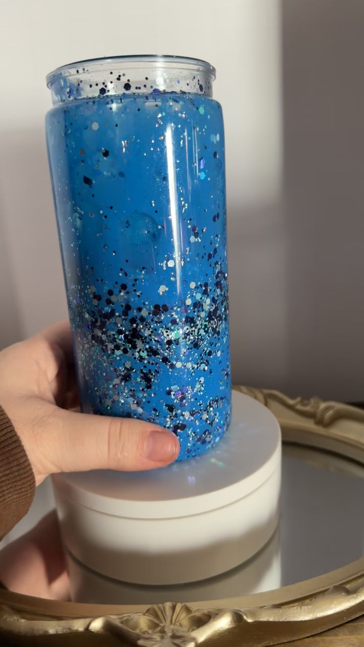 Blue Dual Live 20oz Acrylic Cup